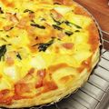 taaaaan's cooksnap of when they made パイシートでかんたん具沢山キッシュ♪.