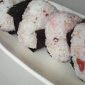 あごじん's cooksnap of when they made 梅大葉胡麻おにぎり★.