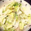 ♥ゆみ♥'s cooksnap of when they made 白菜マヨゴマ和え.