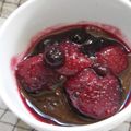 SanCoffee's cooksnap of when they made 苺とブルーベリーのジャム.