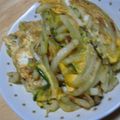あっちのＴＡＫＵＲＯ's cooksnap of when they made ポテトとピーマンの千切りソテー&スパニッシュポテトオムレツ.