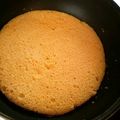 もえどんはは's cooksnap of when they made ぐりとぐらのカステラ風.
