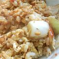 ㅇㄴ。's cooksnap of when they made ピリ辛納豆炒飯.