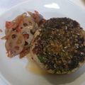 はる＊ママ's cooksnap of when they made 子供も大好き☆さんまのハンバーグ.