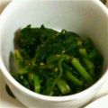 ss0391's cooksnap of when they made 水っぽくならないほうれん草の胡麻和え.