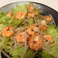 mikko♡'s cooksnap of when they made シャキシャキ★レタス＆エビの塩炒め.