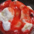 ぐうすか's cooksnap of when they made 苺デザートソースでフルーツサラダ！.