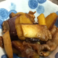 もりちゃー's cooksnap of when they made 豚肉とさつま芋ときのこの炒め物。.