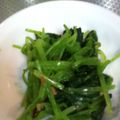 もりちゃー's cooksnap of when they made 簡単♪三つ葉のおひたし.
