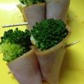 akochan910's cooksnap of when they made ブロッコリーのハムチーズまき♪お弁当に☆.
