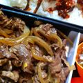 雪だるまんじゅう's cooksnap of when they made お弁当に☆簡単チーズ風味すき焼き.