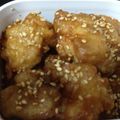 しばちろ's cooksnap of when they made 唐揚げリメイク夏野菜たっぷり甘辛韓国風★.