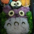 ELUMO★'s cooksnap of when they made キャラ弁＊トトロ＆まっくろくろすけ.