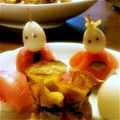 gomanasu's cooksnap of when they made ひな祭りに♡手まり寿司のお雛様.