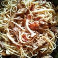 しょうちぐちゃん's cooksnap of when they made ＊ガーリックオイルで＊きのこのパスタ＊.