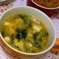 ＊kaorii＊'s cooksnap of when they made ５分で!!豆腐と卵のとろみ中華スープ.