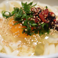 あゆみ：）☆'s cooksnap of when they made 釜玉うどん　とろろ梅しそ.