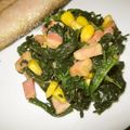 peruru202's cooksnap of when they made ■糖質制限■簡単ほうれん草ベーコンソテー.