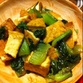 きょそ's cooksnap of when they made チンゲンサイとの厚揚げ炒め物.