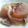 kayapom's cooksnap of when they made ಌ⊱:＊豚バラと大根の煮物＊:⊰ಌ.