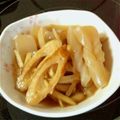 あかまるこ。's cooksnap of when they made こんにゃく＆ちくわの甘辛炒め煮♪.