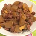 Sora426's cooksnap of when they made 砂肝とこんにゃくの煮物.