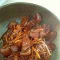 チャギントントン's cooksnap of when they made 鳥レバーのしぐれ煮.