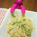 pek0mama's cooksnap of when they made もやしと卵の酢のもの.