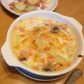 タカＭＡＮ's cooksnap of when they made 簡単〜ポテトとサーモンのグラタン♡.