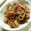 ゆうぽんマミー's cooksnap of when they made お弁当にどうぞ❤ 竹輪と舞茸のきんぴら風.