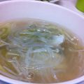 ひろと＾＿＾ママ's cooksnap of when they made タラと春雨のスープ.