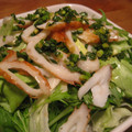 ぎまーる's cooksnap of when they made ちくわと水菜とレタスの葱ポン柚子胡椒.