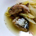 pumilala's cooksnap of when they made 白菜とサバ缶の塩煮.