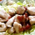 イプさん's cooksnap of when they made つるりんササミの梅しそドレッシング和え.