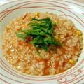 Ｈａｏ－ｍ's cooksnap of when they made トマトとツナで満足コンソメ!! リゾット.