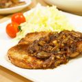 unappa's cooksnap of when they made ポークソテー＊オニオンバルサミコソース.