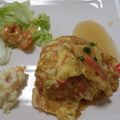 MAMARASTA's cooksnap of when they made ふわふわ天津飯（長芋入り）.