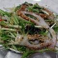 京都二人暮らしの食卓's cooksnap of when they made シャキっ★☆竹輪と水菜のスイートチリ和え.