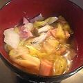 aasanjp's cooksnap of when they made 白菜としめじとベーコンのシンプルスープ.