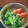 かあたらあ's cooksnap of when they made あと1品！を2分で解決☆小松菜じゃこ和え.