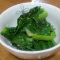 ﾘｴﾀﾝ's cooksnap of when they made 小松菜のナムル.