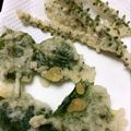 減塩パパ's cooksnap of when they made 穂紫蘇の天ぷら.