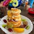 ふすこ's cooksnap of when they made レンジで★米粉カスタード.