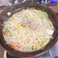 びんぼうがみさま♂'s cooksnap of when they made 簡単！安い！うまい！もやしたっぷり鍋。.