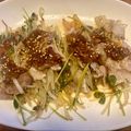 さすらい's cooksnap of when they made レンジで簡単！もやしと豆苗の豚肉巻き.