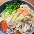 kinniko's cooksnap of when they made 和風あっさりカレー鍋＊つゆ.