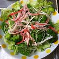☆ayami☆26's cooksnap of when they made かにかまと貝割れ大根のサラダ.