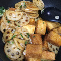 yumi☆0621's cooksnap of when they made ご飯が進む！厚揚げと蓮根の照り焼き.