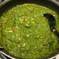 ♪ひつじ's cooksnap of when they made ほうれん草カレー（インド・サグカレー）.