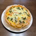 Yuu's cooksnap of when they made 絶品♪気軽なフレンチ✿キッシュ・ロレーヌ.